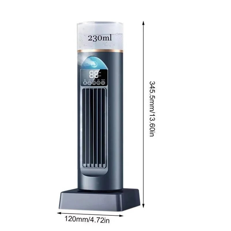 Ventilateur Tour sans Pales avec Brumisation