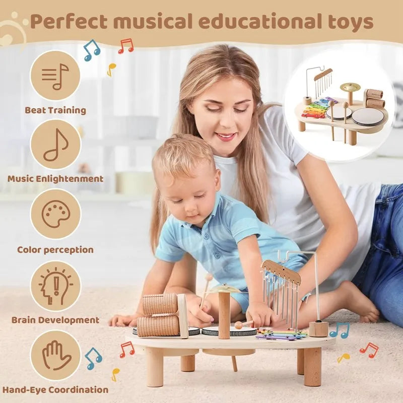 Bienfaits du jouet musical éducatif