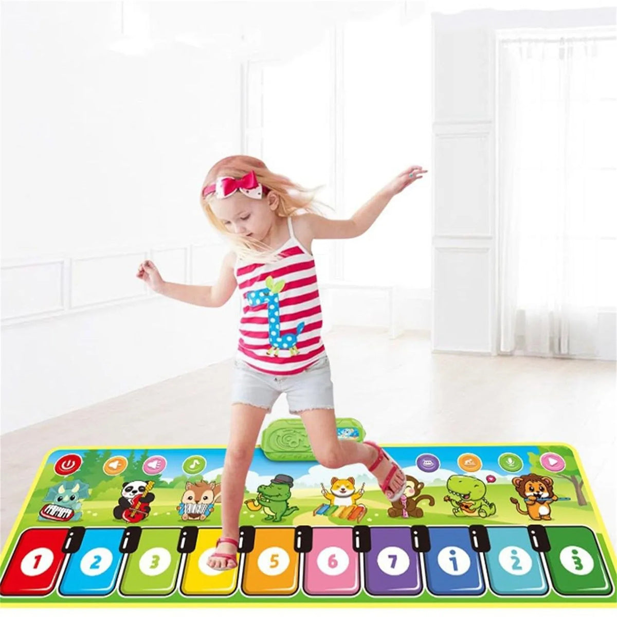 Tapis piano musical pour danser et apprendre