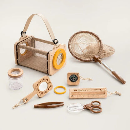 Kit explorateur nature Montessori, set complet d'outils