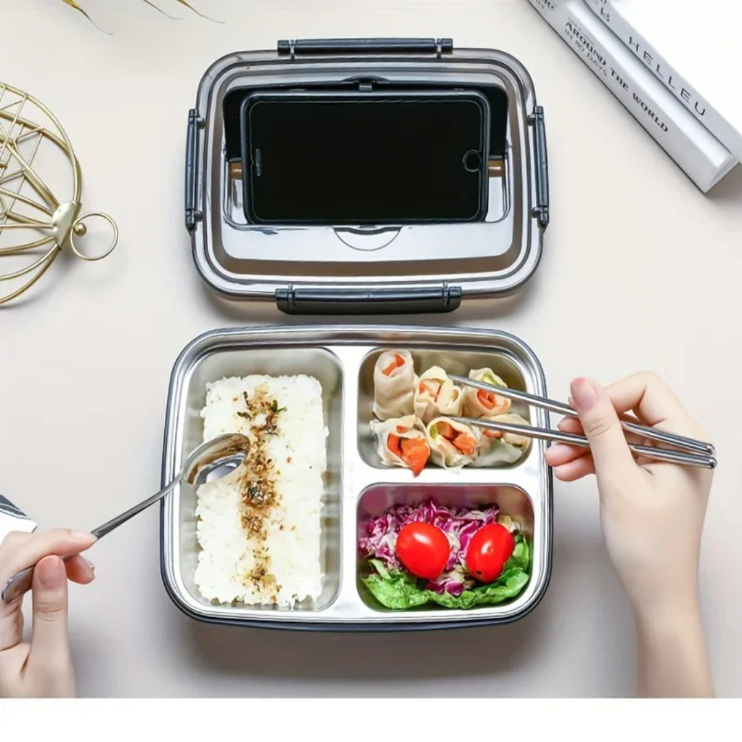 Lunchbox bento en acier inoxydable – vue principale