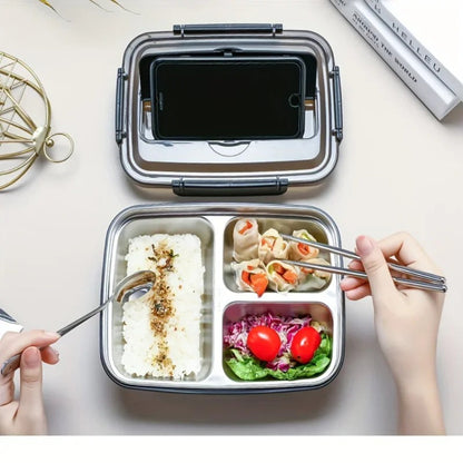 Lunchbox bento en acier inoxydable – vue principale