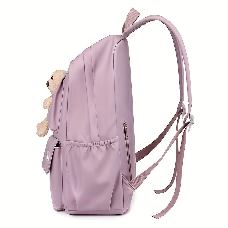 Vue de profil du sac à dos scolaire enfant