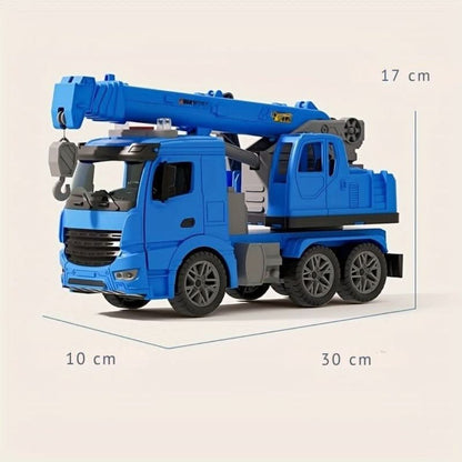 Détail de la grue de chantier jouet