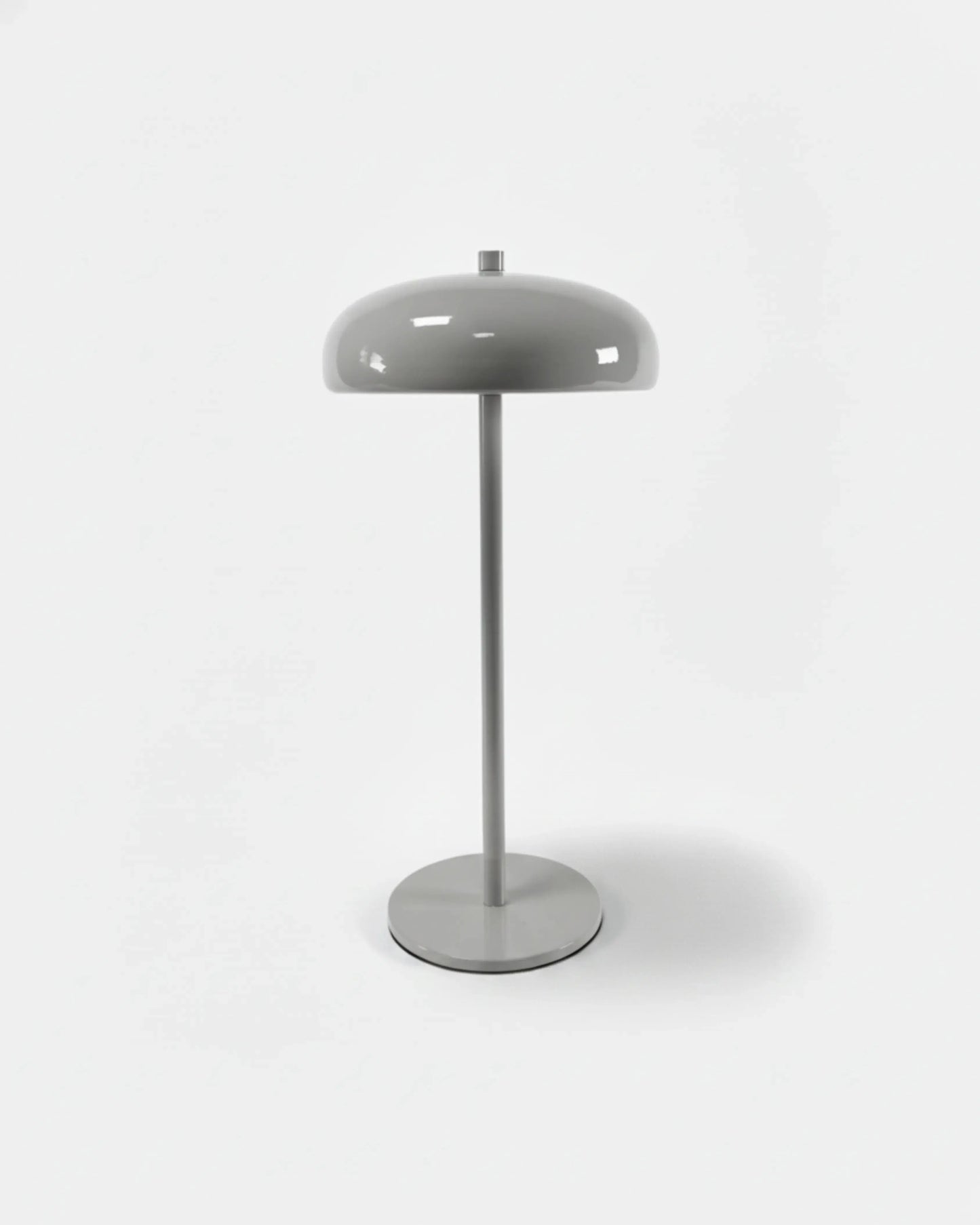 Lampe de table sans fil NARI coloris gris, finition dôme tactile