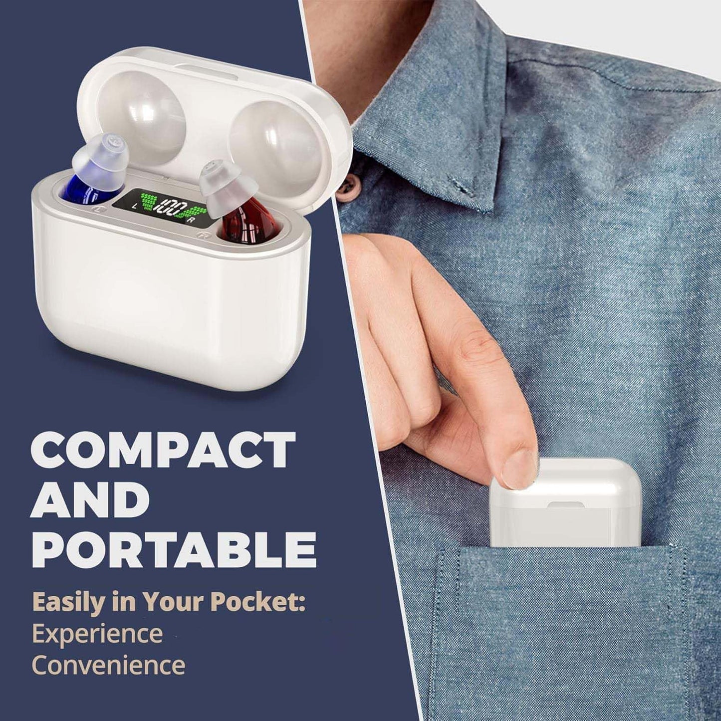 Amplificateur Auditif Rechargeable