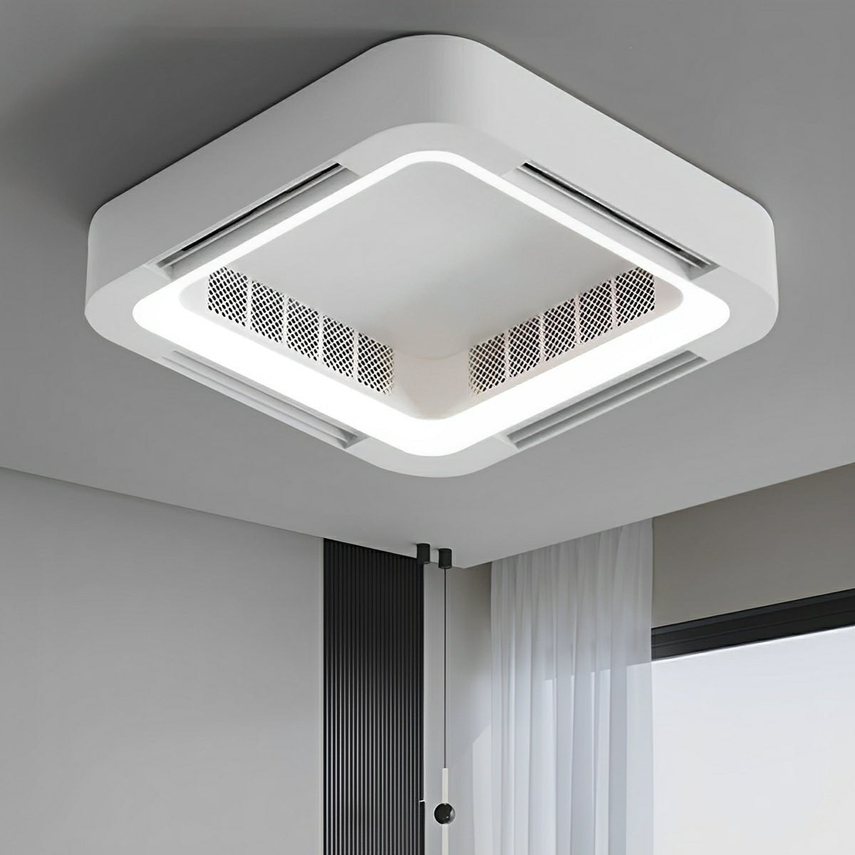 Plafonnier LED Design Sans Pales