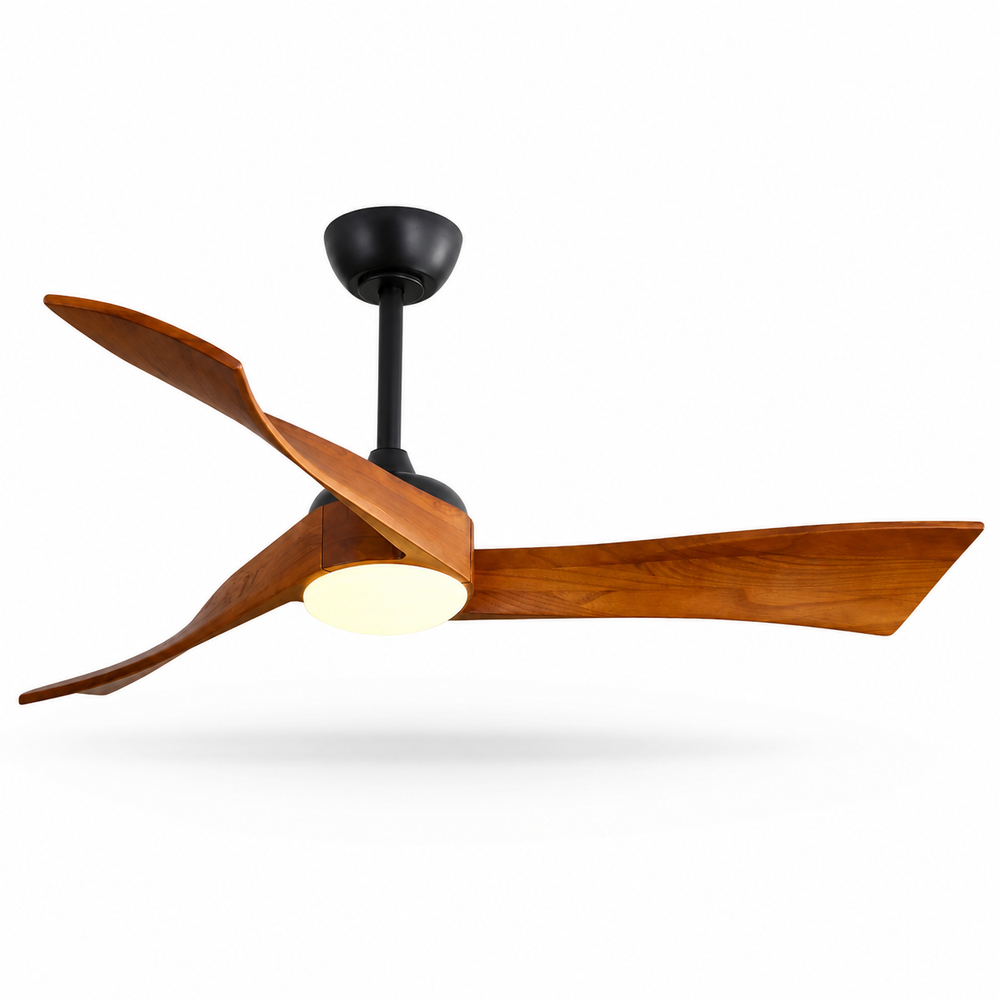Ventilateur de Plafond LED 132 cm – Silencieux, Réversible & Télécommande