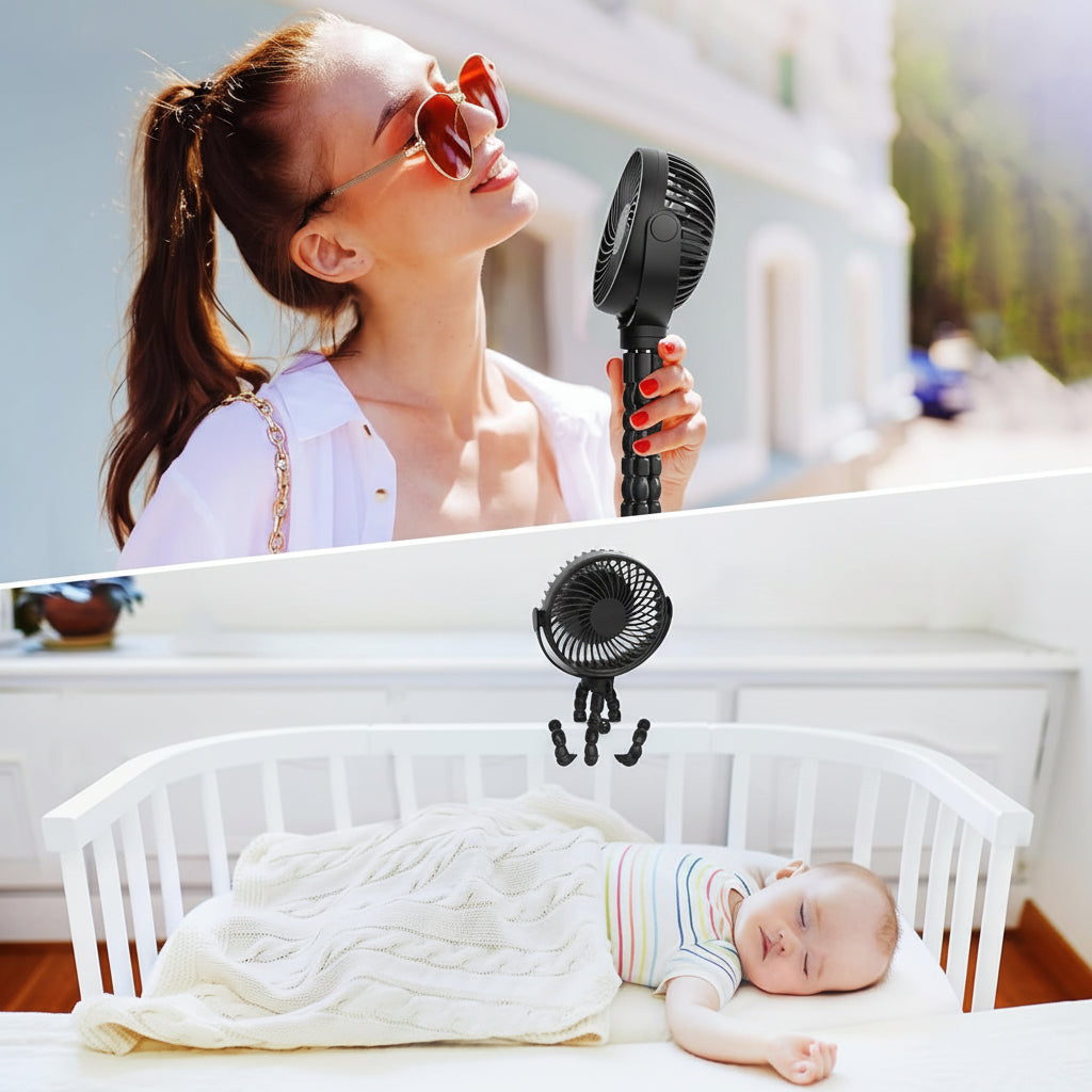 Mini Ventilateur à Pince