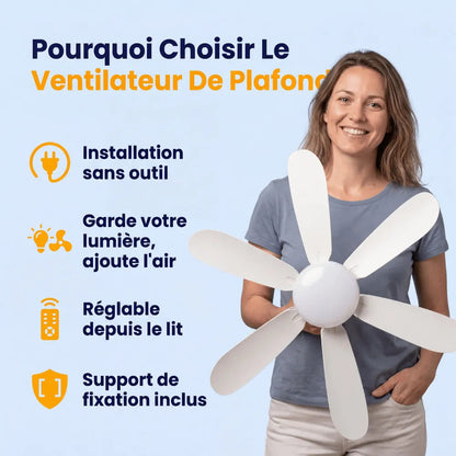 Ventilateur de Plafond – design élégant