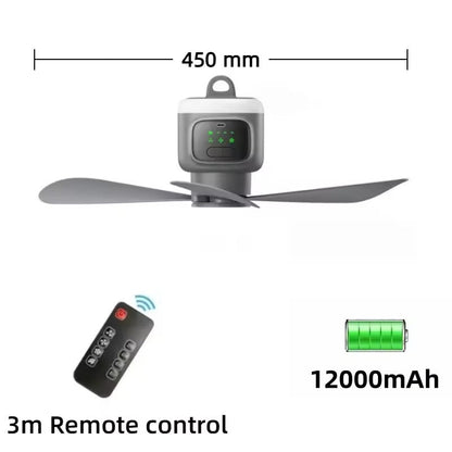Ventilateur de Plafond Sans Fil silencieux
