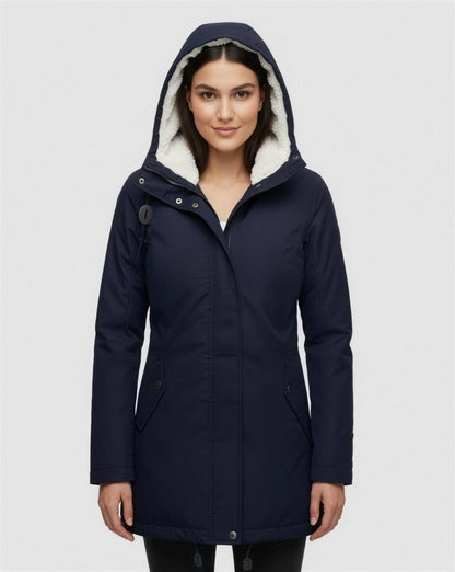 Manteau hiver femme bleu