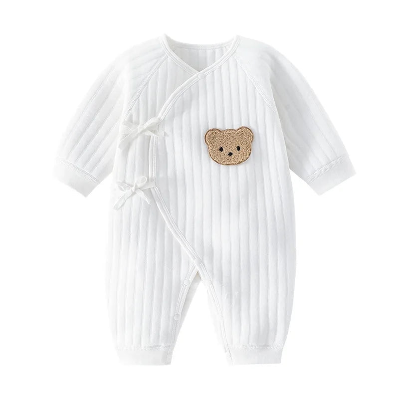 Body bébé Ourson, coloris Blanc