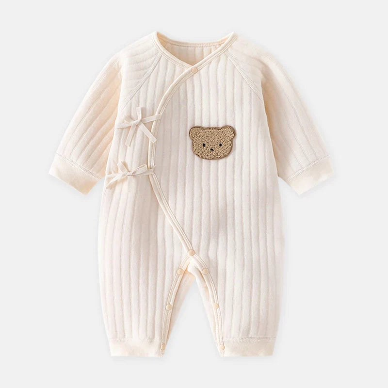 Body bébé Ourson, coloris Kaki