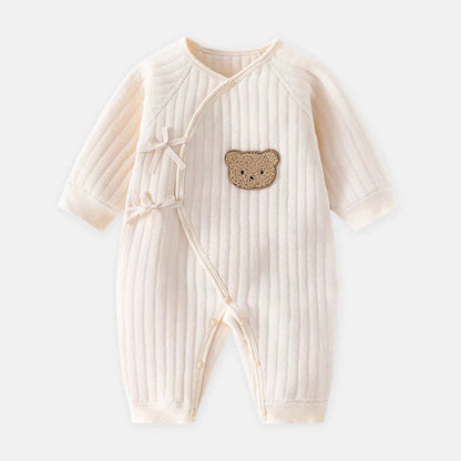 Body bébé Ourson, coloris Kaki