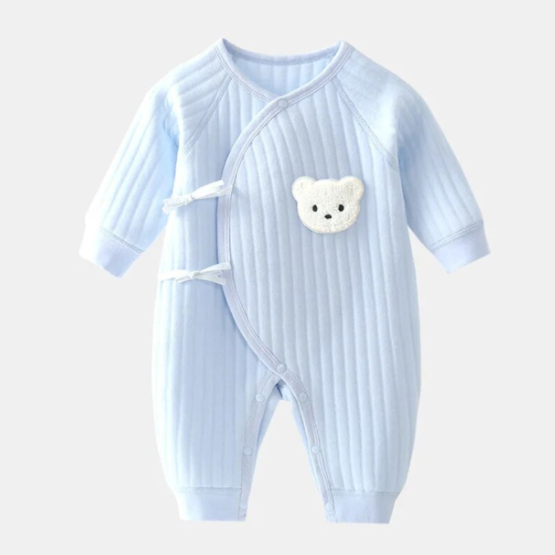 Body bébé Ourson, coloris Bleu