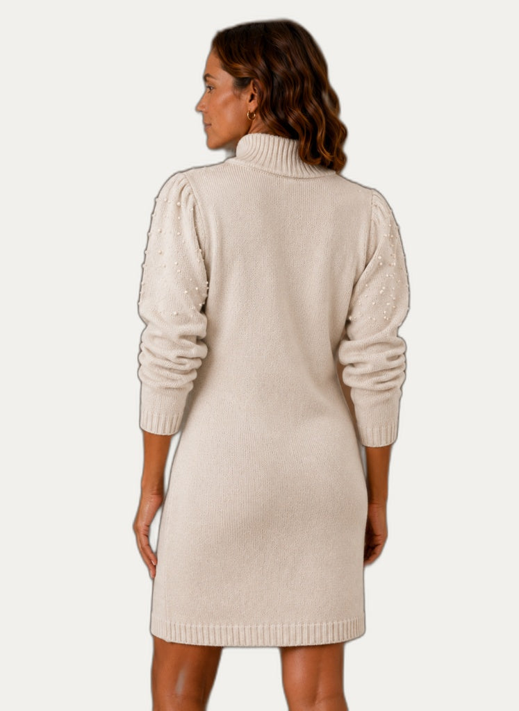 Robe en tricot, vue de dos