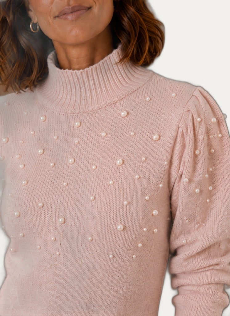 Robe en tricot coloris noir