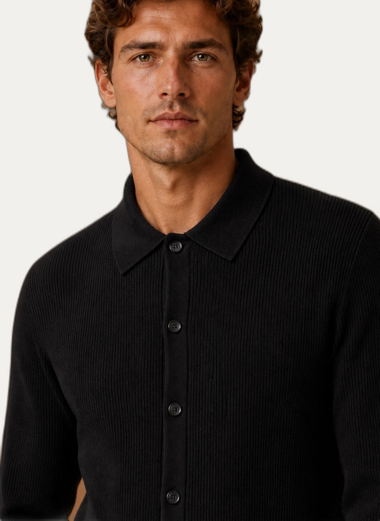 Cardigan homme coloris gris