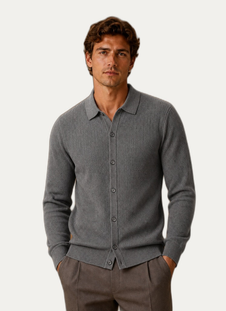 Cardigan homme coloris marine