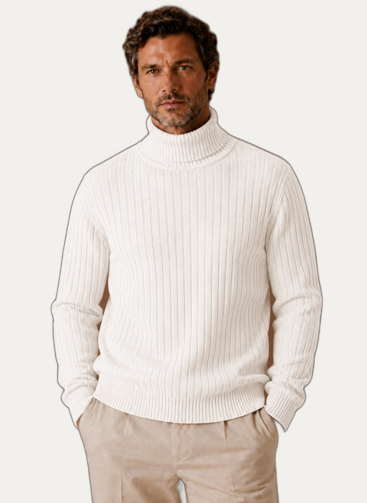 Pullover col rond homme, vue de face