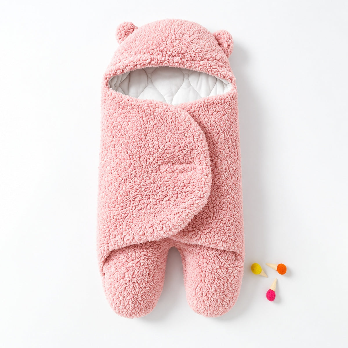 Gigoteuse enveloppante bébé en rose