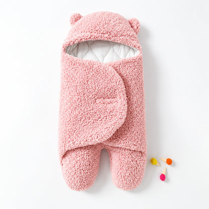 Gigoteuse enveloppante bébé en rose