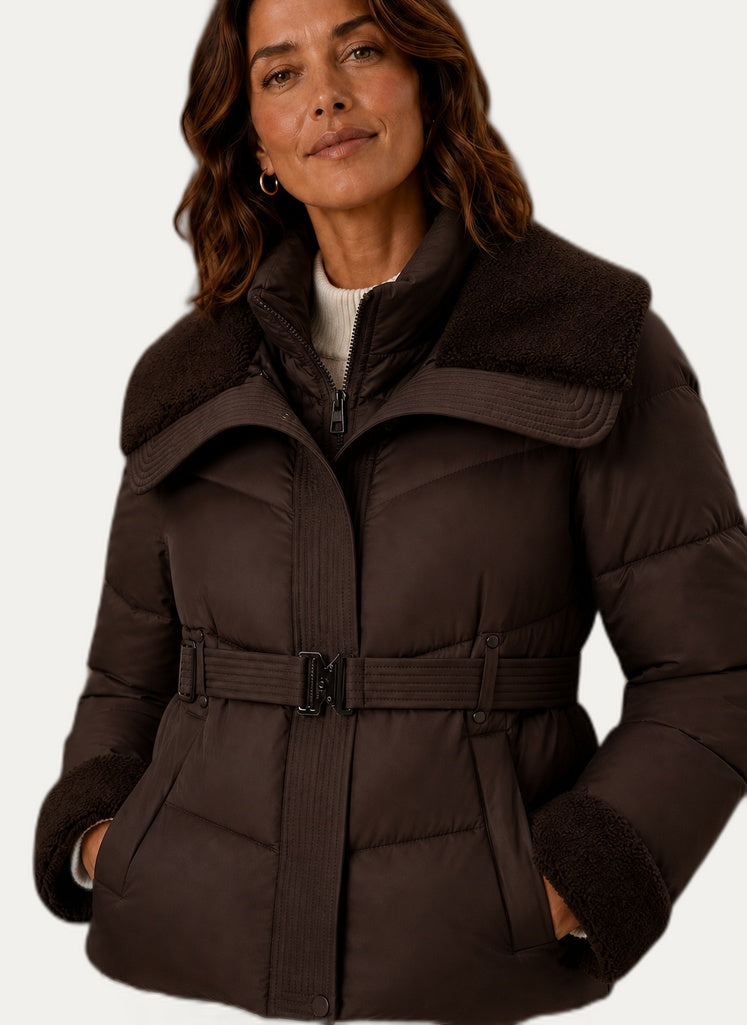 Veste hivernale femme coloris noir
