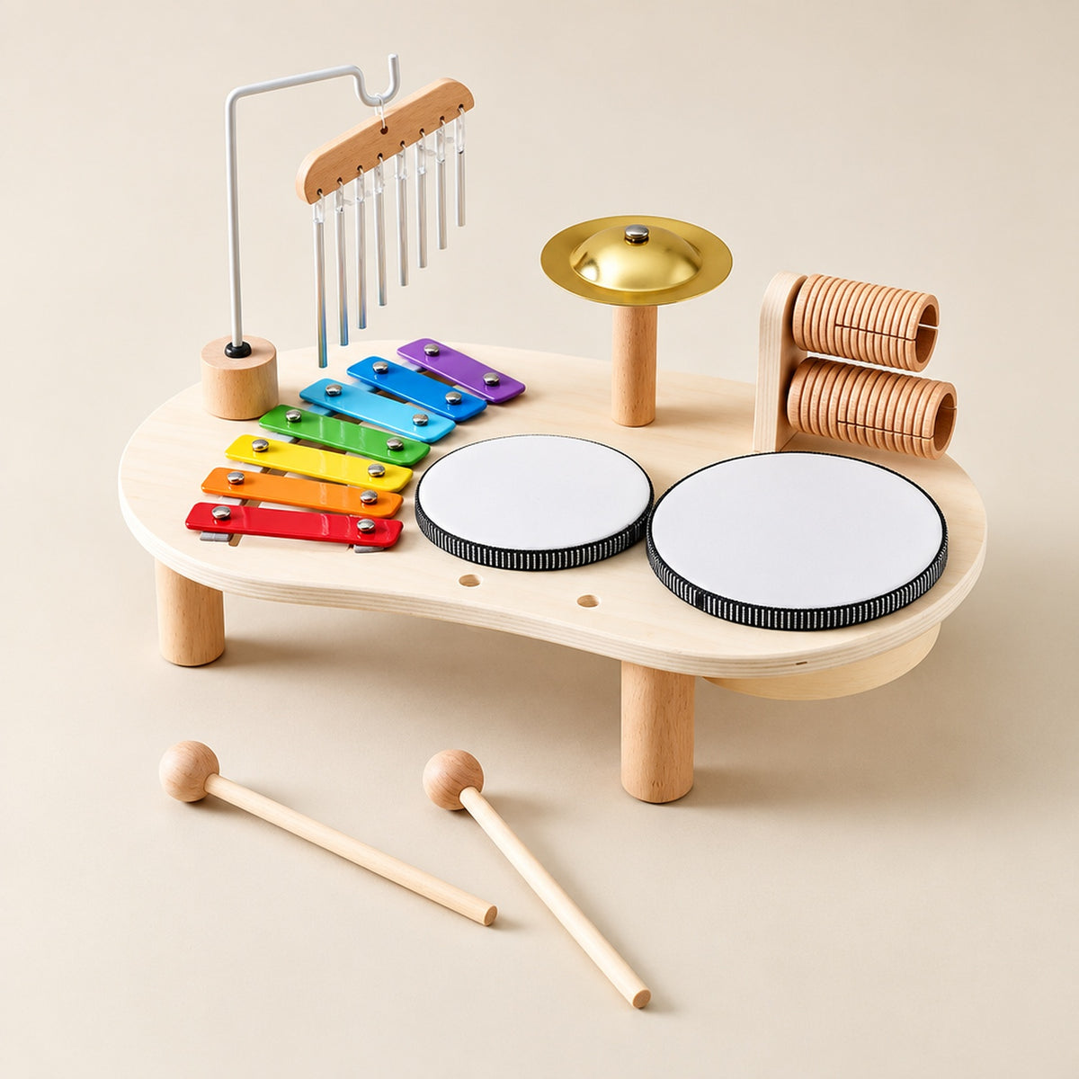 Gros plan sur les instruments de musique