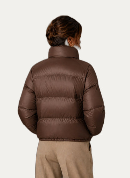 Veste hivernale matelassée femme, vue de dos