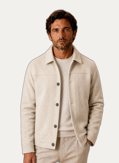 Veste décontractée homme, vue de dos