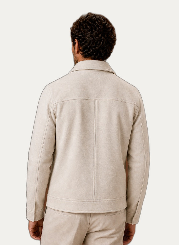 Veste décontractée pour homme à fermeture boutonnée - Idéal pour les saisons de transition | Melvoire