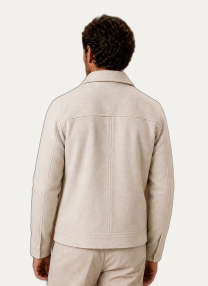 Veste décontractée pour homme à fermeture boutonnée - Idéal pour les saisons de transition | Melvoire