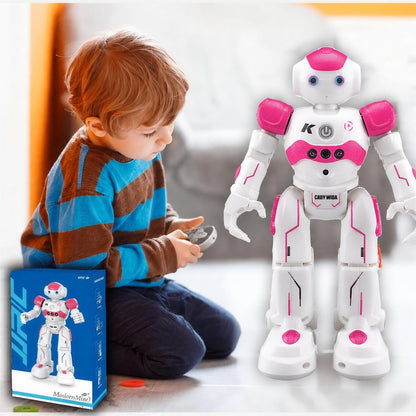 Robot jouet interactif NovaBot en rose
