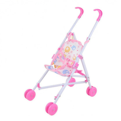 Landau pour poupées rose, jouet poussette