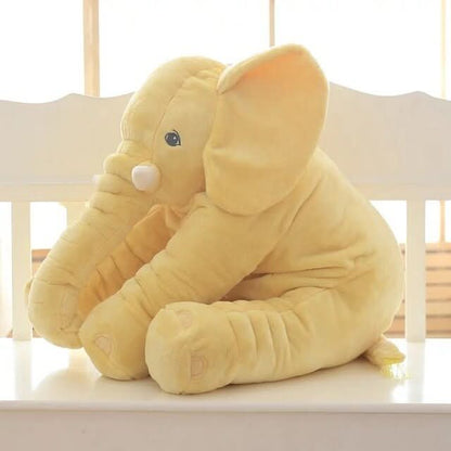 Éléphant en peluche douce, comparaison des tailles