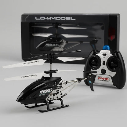 Mini hélicoptère RC avec gyroscope, coloris noir