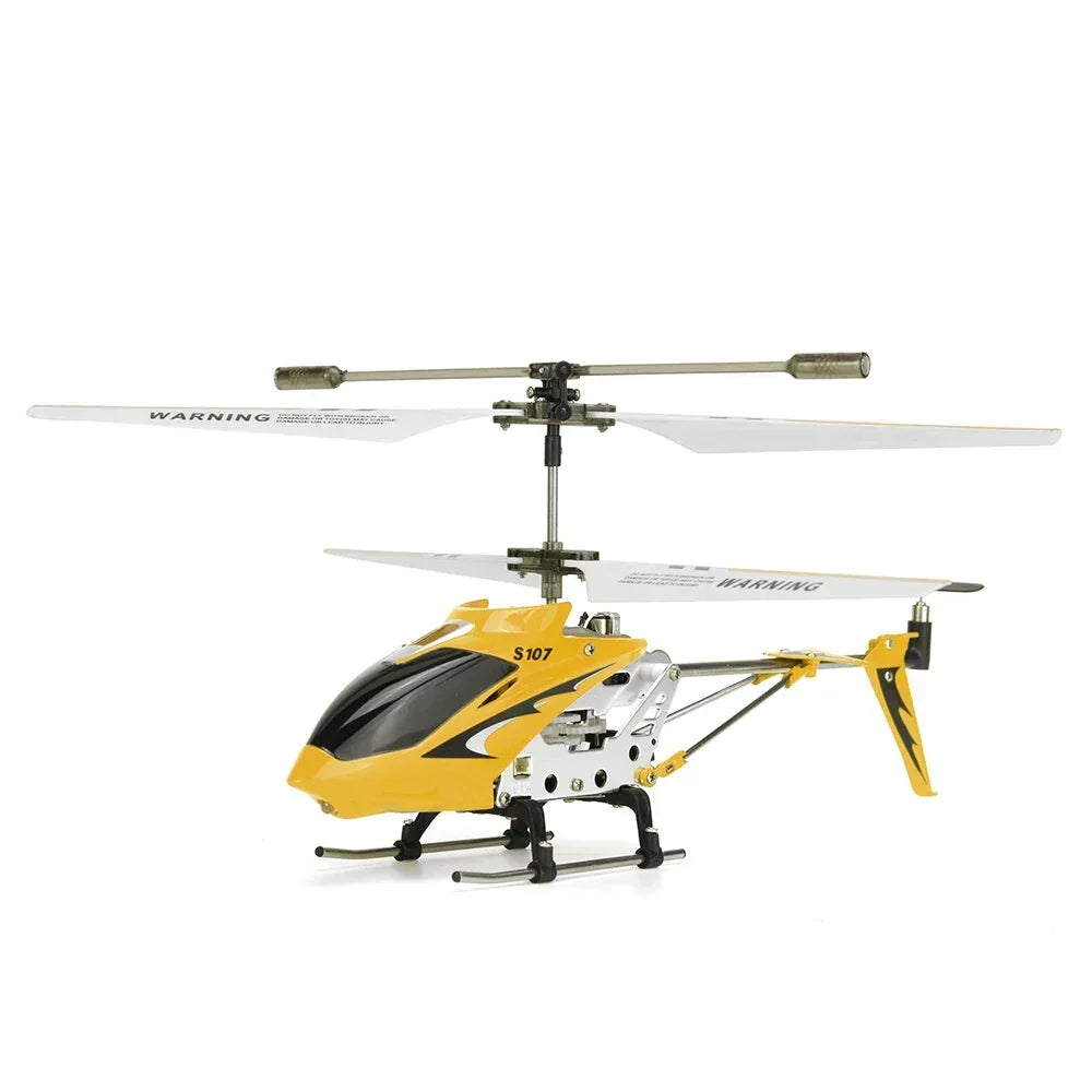 Mini hélicoptère RC, détail de la structure métallique