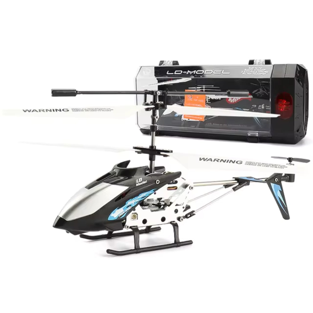 Mini hélicoptère RC en plein vol