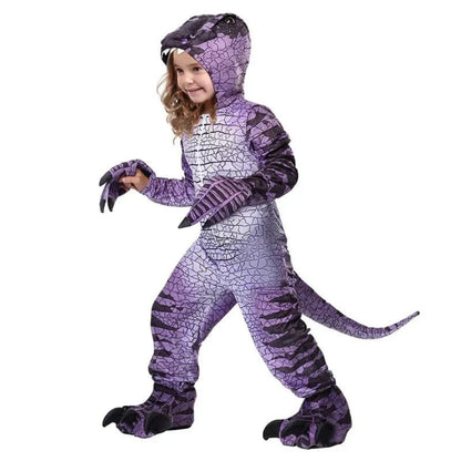 Costume de dinosaure pour enfants, vue arrière
