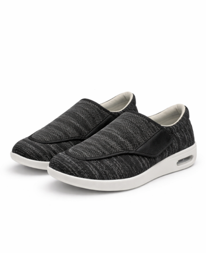 Baskets Slip-On Homme à Maille Texturée Semelle Épaisse