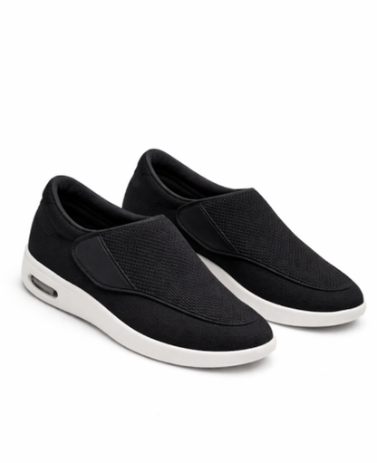 Baskets Slip-On Homme à Maille Texturée Semelle Épaisse